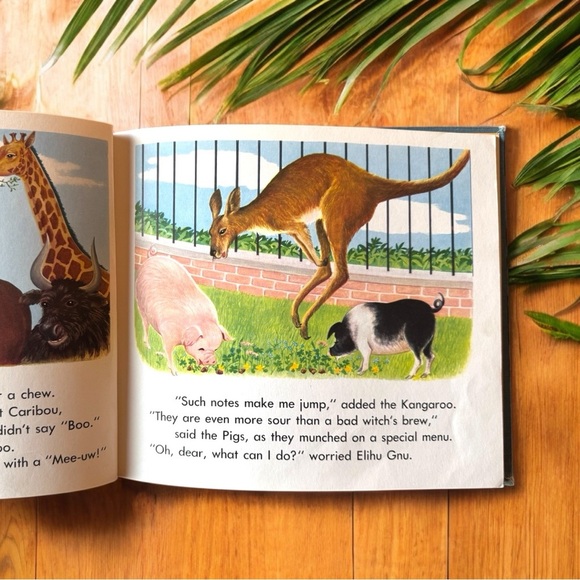 VINTAGE 1958 Elihu the Musical Gnu by Hannah Simons | Illustrations - Picture 8 of 10